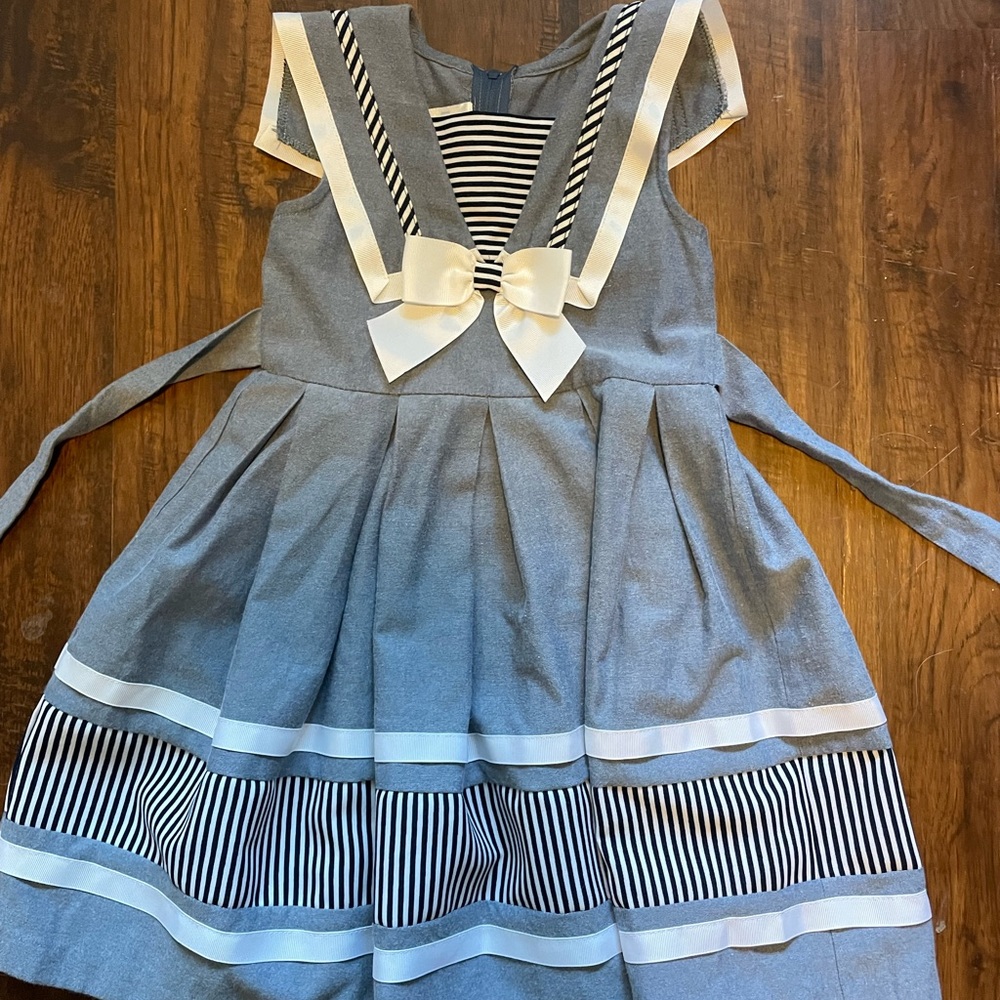 Sailor style sun dress